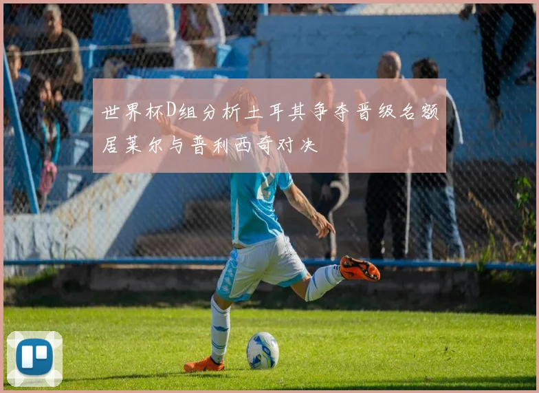 世界杯D组分析土耳其争夺晋级名额居莱尔与普利西奇对决
